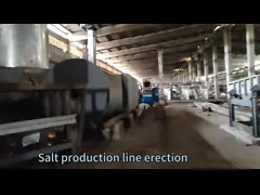 Линия по переработке морской соли из необработанных камней, производство солей для промывки порошками с полным оборудованием video