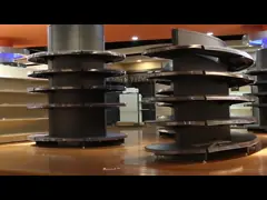 China Rectangular Wire Mesh Display Rack Shelving Retail Store Wire Mesh Display Shelves supplier