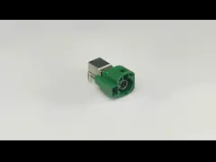 Прямоугольный тип контактный разъем контакта держателя 4+2 PCB соединителя FAKRA HSD video