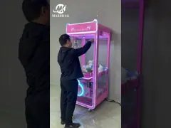 고품질 아케이드 게임 클로 기계 장난감 자동 판매기 크레인 클로 선물 기계