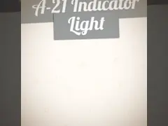 А-02 Светодиодная неоновая лампа 3V 6V Неоновая панельная индикаторная лампа Белая video