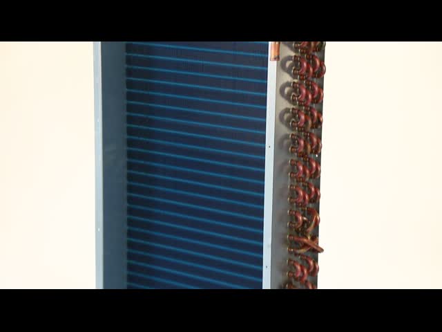9.52mm AC Condenser Coil Copper Tube Aluminum Fin