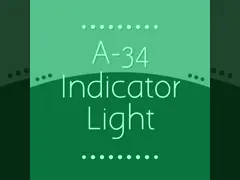 9 мм светодиодный пилотный свет А-34 светодиодный индикаторный свет 220 В для автомобилей video