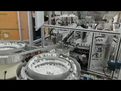 China Safety Lancet Production Line for Automatic Assembly of Easy Peel Foil Caps for IV Infusion Soft Bags and Bottles supplier