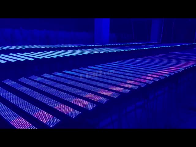 1296Pcs RGB LED ピクセル DJ ステージストロブライト 5050 IP20 ストライプバー ウォールウォッシャー