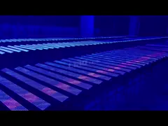 296 штук 0,3w RGB DMX LED светодиодная лампочка 1296 5050 RGB LED video