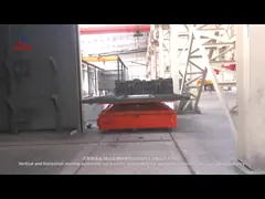 Гидравлический подъемник Автоматизированная железнодорожная тележка для перевозки промышленных материалов video