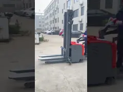 Rated load 2000kg Lifting height 3000mm All-electric straddle arm type forklift stackers