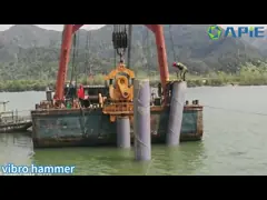 Machinery Attachments High Efficiency Electric Vibro Hammer With Long Service Time