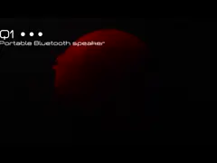 Крошечный мини на открытом воздухе диктор, диктор 3.7V 800mAh Bluetooth с басовым радиатором video