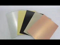 2440mm Feuerschutz Aluminium-Verbundplatten Aluminium isolierte Sandwichplatten ISO9001