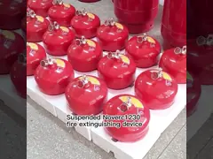 10 кг Fk-5-1-12 Novec 1230 Огнетушитель Выхлопный висячий тип Огнетушитель video