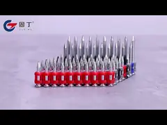 19 мм-38 мм Пластиковый полоса гвоздь привода штифт сборки стрельбы бетонный газовый гвоздь video