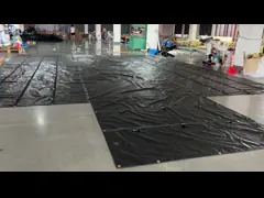24 X 27 Density Heavy Duty PVC Truck Tarp Customizable Dependability