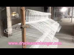 18 дюймовые 1,9 мм вешалки для сухих уборщиков в большом количестве video