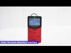 Safegas 6 в 1 детектор газа O2 H2S CO LEL CO2 Multi Detect Red Легкий портативный для промышленного использования video