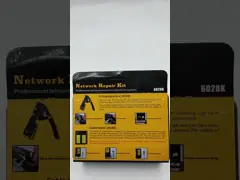 Комплект инструментов Cat7 RJ45 Cable Tester Network Wiring Tools Repair Kit Сетевой набор инструментов Cat7 video