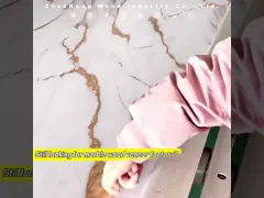 Современная привлекательная 5 мм высокоблестящая стена мраморная панель для внутреннего ПВХ мраморной плиты video