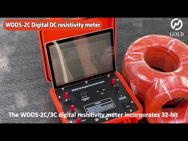 WDDS-2C DC цифровой резистивный счетчик Geophysical Exploration Instrument Underground