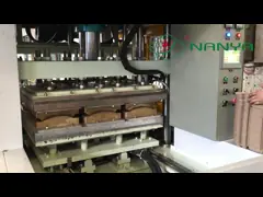 High Pressure After Press / Hot Press Tray Forming Machine with Infrared