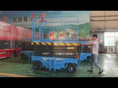Foldable Electric Powered Mobile Scissor Lift OEM ODM
