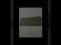 21 - 27mm Diameter Zr702 Zirconium Rod / Bar For Making Black Wedding Band video