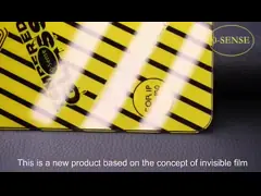 O Sense One Minute высокоалюминиевый закаленный стеклянный защитник экрана для iPhone 15 Samsung S24 A12 A54 A74 S23 video