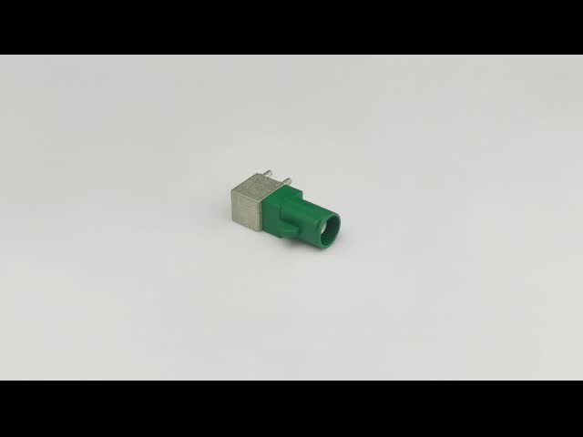 FAKRA Coaxial PCB Connector Straight Type E Code For PCB Mount video