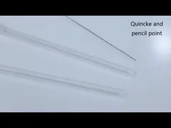 Safety Needles Pencil Point Medical Disposable Sterile Syringe Spinal Needle