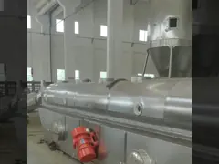 Сушильщик поливки отравляющими веществами сушильщика жидкой кровати размера 130kg/H ZLG 6 x 0,6 вибрируя video