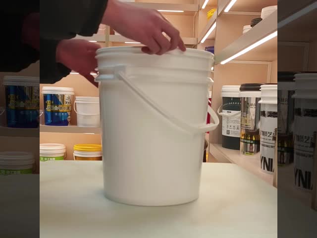 食品品種 18L 1 ガロン プラスチック製の塗料バケツ ハンドル付き