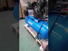 AA4C Vertical Piston Air Compressor 80Gallon 300L 10HP  7.5KW 12.5 Bar Air Source video