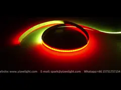 Бесточечный красочный Cob Rgb Rgbw Адресованная светодиодная лента 784 чипсы/M 24V 12 мм
