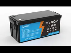 24V 25,6V 100Ah Перезаряжаемая литийная батарея с глубоким циклом video