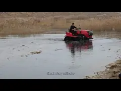 Мини 50 HP Пади-Филд Кроллер трактор с двигателем Гейрбокс CE сертифицированный video