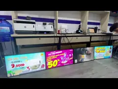 43 дюймовые настенные видеоплееры с видеокартами, LCD дисплей, интерактивные цифровые рекламные экраны для торговых центров video