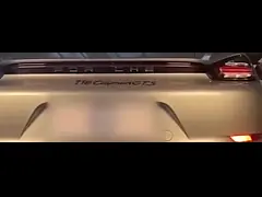 16-21 718 Через задние фонари Для Porsche Cayman Boxster Модифицированный с светодиодными задними фары video