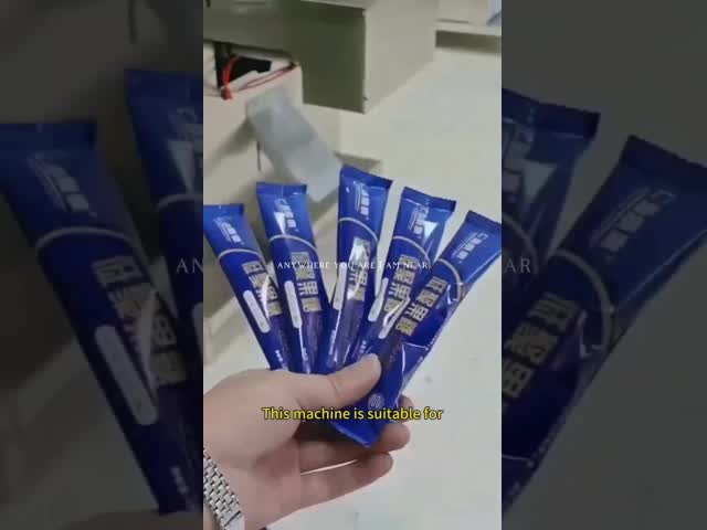 Самый продаваемый автоматический упаковочный аппарат с весовкой и уплотнителем для сахара, чая, зерна видео