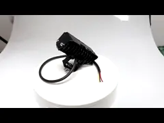 Три глазных яблока Мотоциклетные прожекторы светодиодный факел Близкий жёлтый Дальний белый вспомогательный свет video