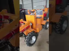 Движение на четырех колесах мини-тракторный погрузчик мини-скад-погрузчик передний погрузчик малый трактор video