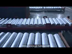 China Air Cooling Equipment Internally Threaded Pipe Aluminum Tubing 3003 D 7.94 supplier