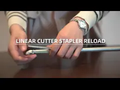 CE Лапароскопические хирургические инструменты Эндоскопические одноразовые линейные резаки video