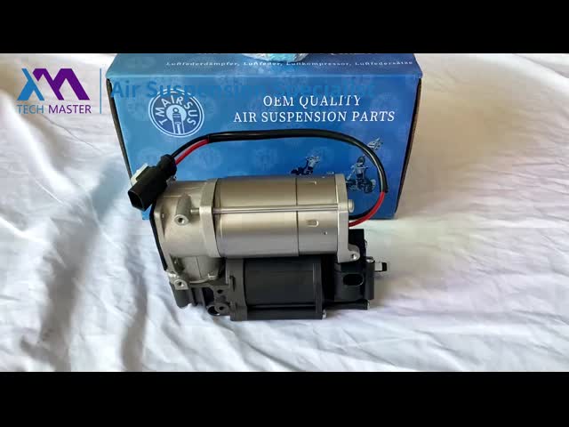 Насос компрессора воздуха на компрессор воздуха 2123200104 2123200404 езды воздуха Мерседес W212 W218 видео