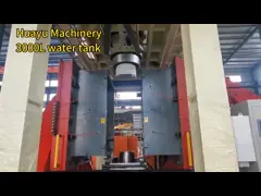 5000L 10-слойная HDPE пластиковая инъекционная формовая машина video