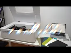 De mobiele de Lasersnijmachine van de het Schermbeschermer maakte de Snijders9h 3d Daqin Mobiele Beschermer aan van de Stickermatrijs