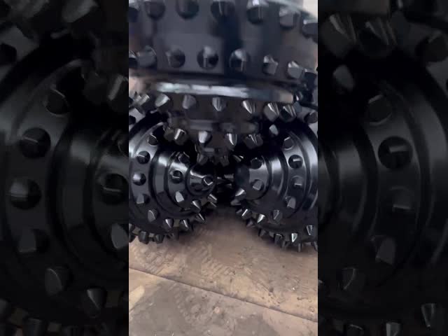 Электростанция 226 дюймов IADC517 Триконовая сверла для бурения нефтяных скважин видео