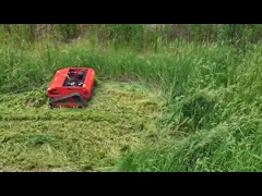 Удалённо управляемая газонокосилка, роботизированная газонокосилка с полным приводом video