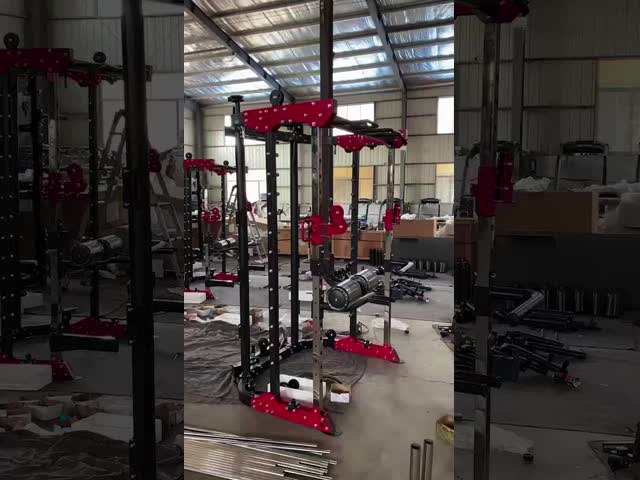 ホーム ジム フィットネス 運動器具 スタック 統合トレーナー 機能 スミス スクワット スタック