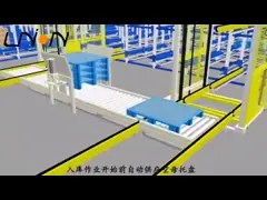 Хранилищная система Asrs Racking System Stacker Crane 1T Легкая средняя video