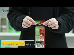 3 боковые печать настраиваемая сигаровая упаковка Mylar мешки пластиковые рюкзаки video